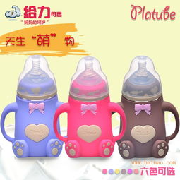 廠家批發寬口徑玻璃奶瓶 安全實用、防摔防脹氣的嬰兒喂養良伴